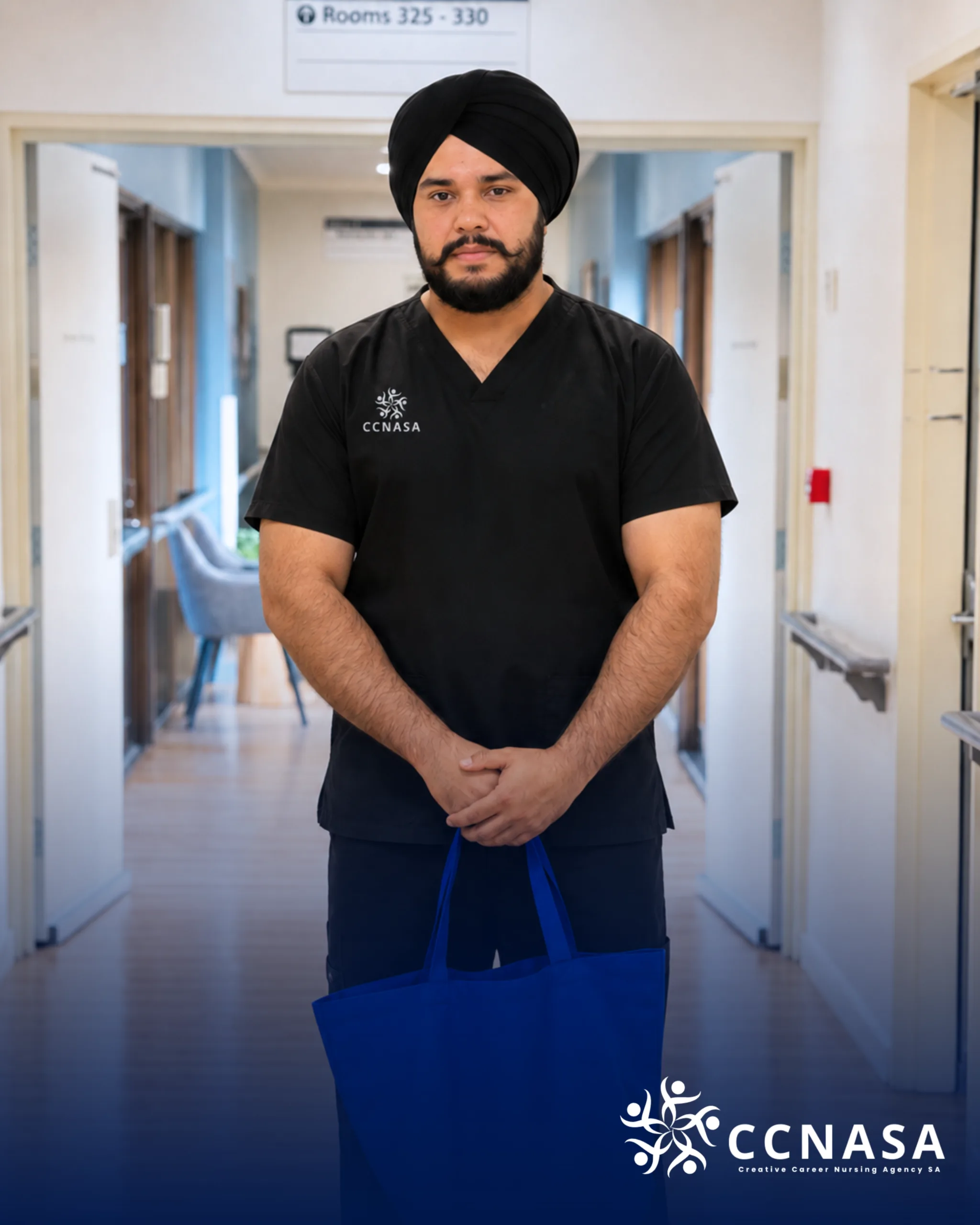 CCNASA healthcare professional in a clinical environment