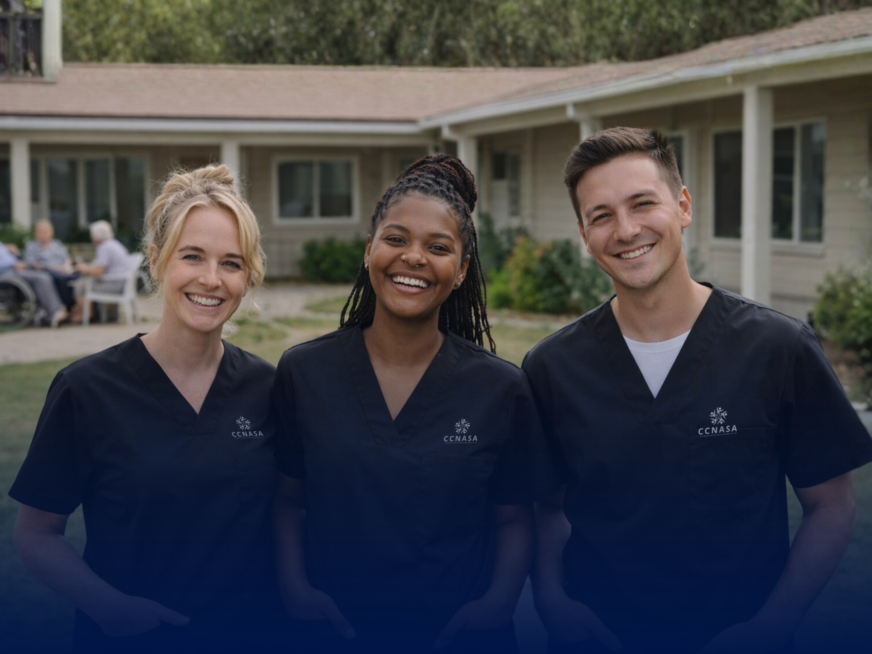 Dental professionals working in a specialist practice
