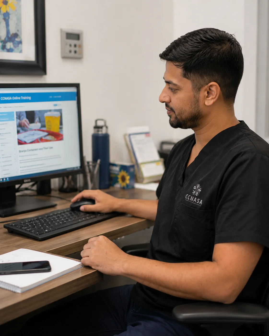 CCNASA online learning and healthcare workforce training