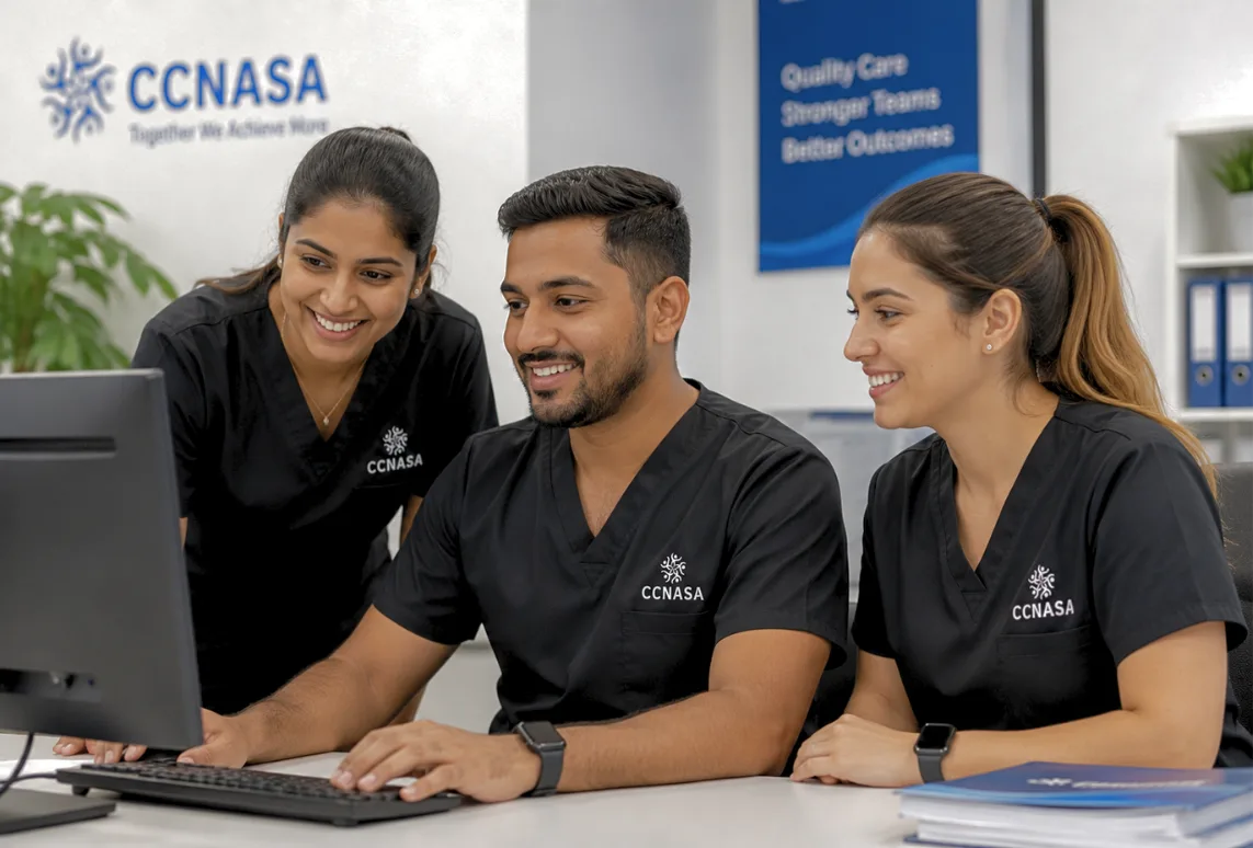 CCNASA interactive learning management system