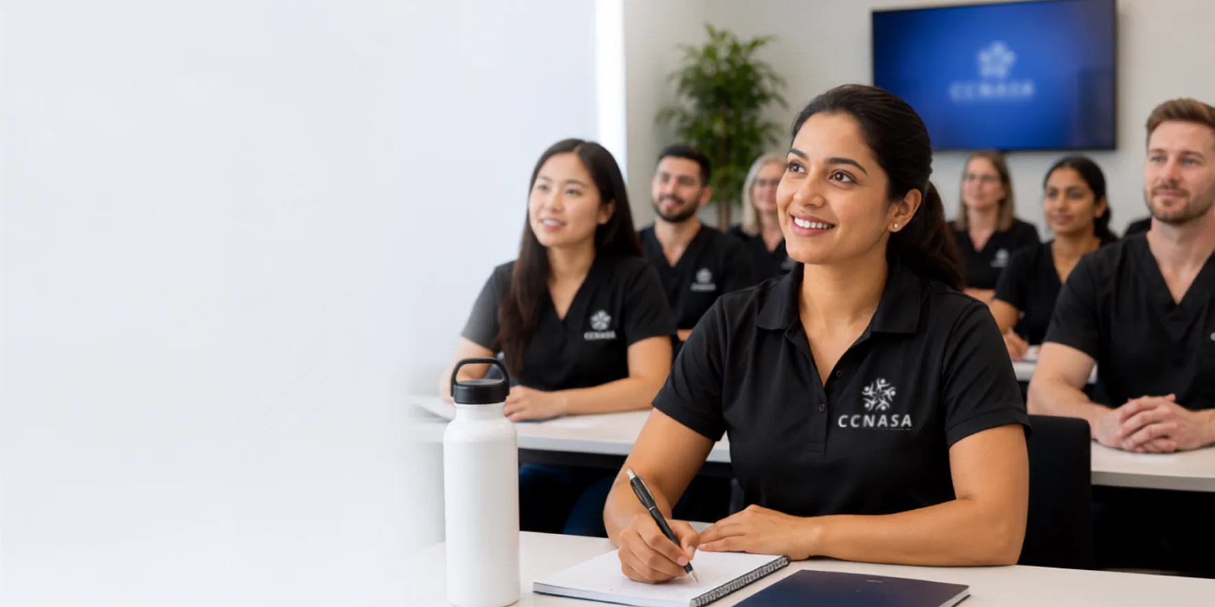 CCNASA aged care workforce induction compliance and training process Adelaide