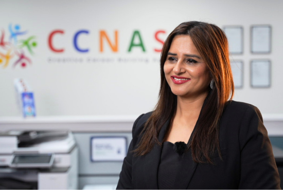 Seema Sharma, Founder and Managing Director of CCNASA